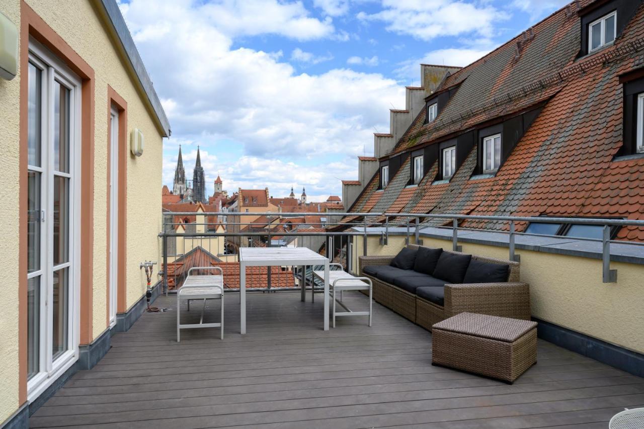 Arnulfsplatz Aparts Regensburg Exterior photo